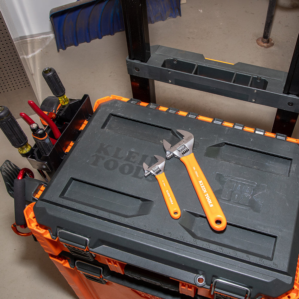 Klein Tools D5072 Extra-Capacity Adjustable Wrenches, 2-Piece (D507-2) Online