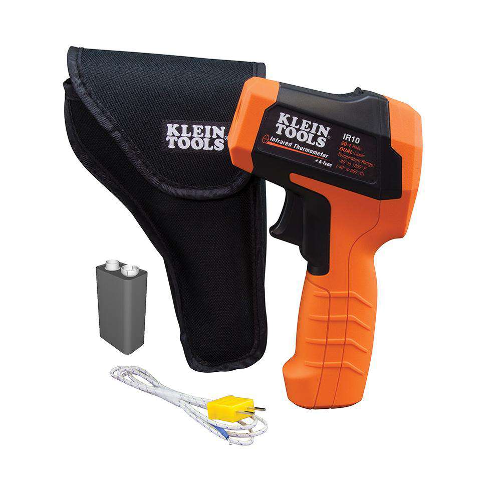 Klein Tools IR10 Dual-Laser Infrared Thermometer, 20:1 Sale
