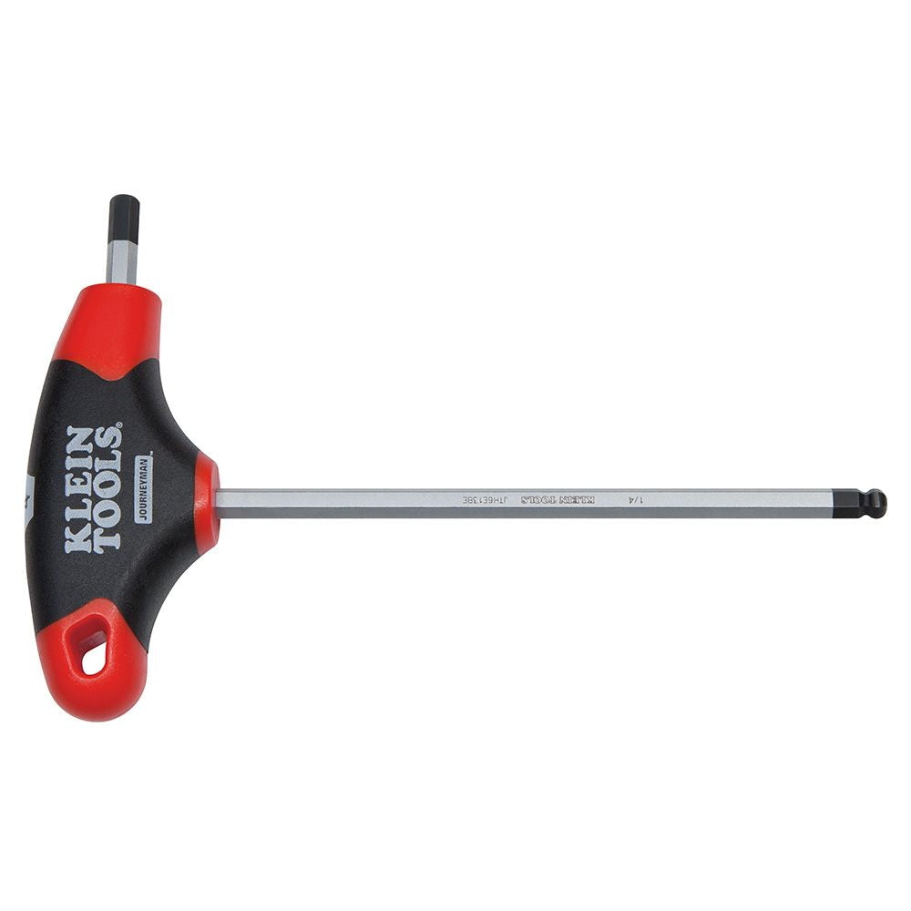 Klein Tools JTH6E07BE 7/64-Inch Ball-End Hex Key, Journeyman™ T-Handle, 6-Inch Online Sale