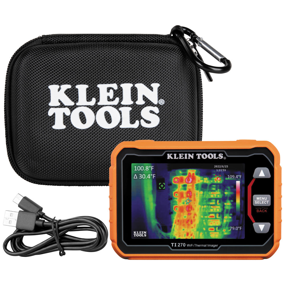 Klein Tools TI270 Rechargeable Thermal Imager with Wi-Fi Online