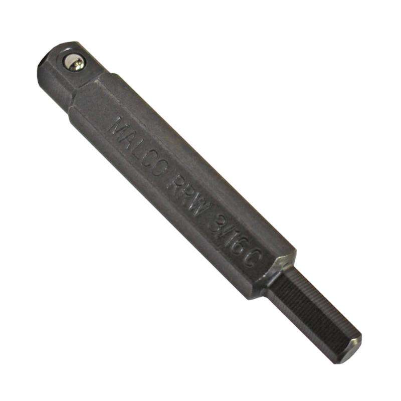 Malco Tools RRW316C Hex Key Ratchet Wrench Insert, 3/16″ Supply