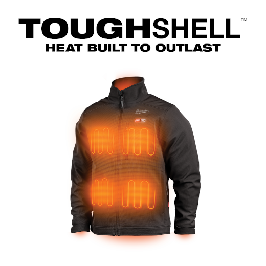 Milwaukee 204B-21XL M12™ Heated TOUGHSHELL™ Jacket (Black, Size XL) Online Sale