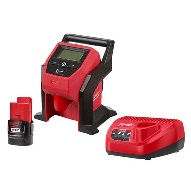 Milwaukee 2475-21CP M12 Compact Inflator with CP 2.0AH Battery Kit Hot on Sale