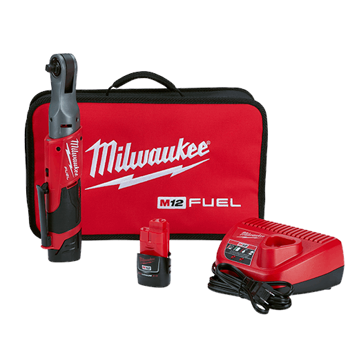 Milwaukee 2557-22 M12™ FUEL™ 3/8″ Ratchet 2 Battery Kit Sale