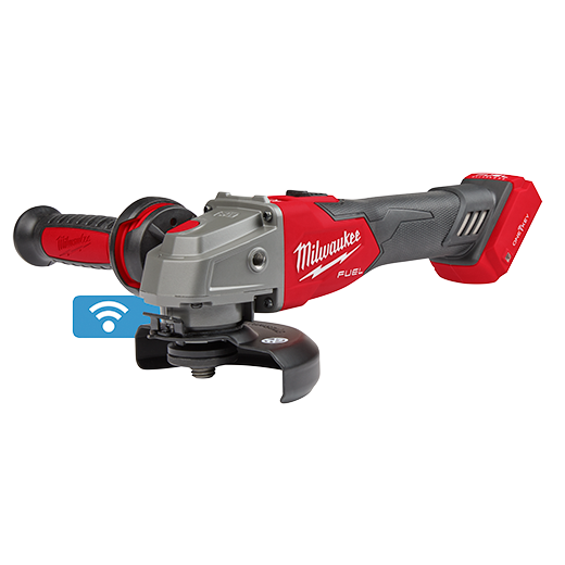Milwaukee 2883-20 M18 FUEL™ 4-1/2″ / 5″ Braking Grinder w/ ONE-KEY™ Slide Switch, Lock-On Online now