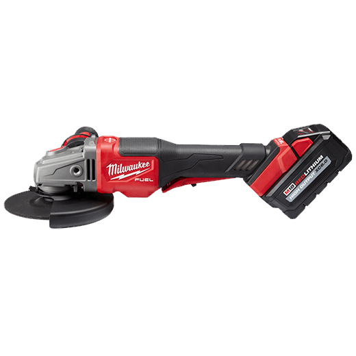 Milwaukee 2980-22 M18 FUEL™ 4-1/2” – 6” Braking Grinder Kit, Paddle Switch No-Lock Fashion