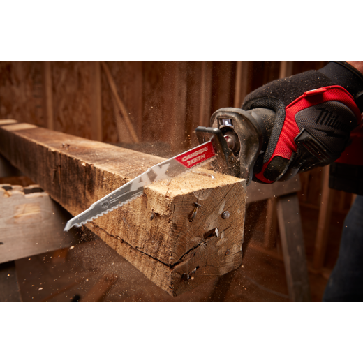 Milwaukee 48-00-5226 SAWZALL® The AX™ with Carbide Teeth Wood Blades 9″ 5TPI, 1 PK Online now