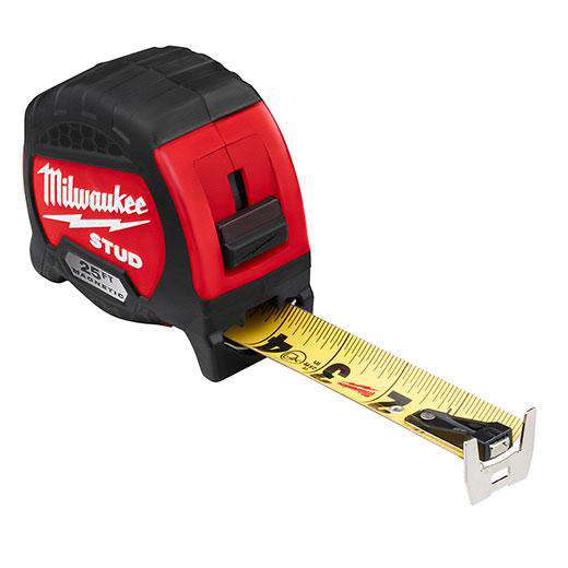 Milwaukee 48-22-9725M 25ft STUD™ Magnetic Tape Measure on Sale