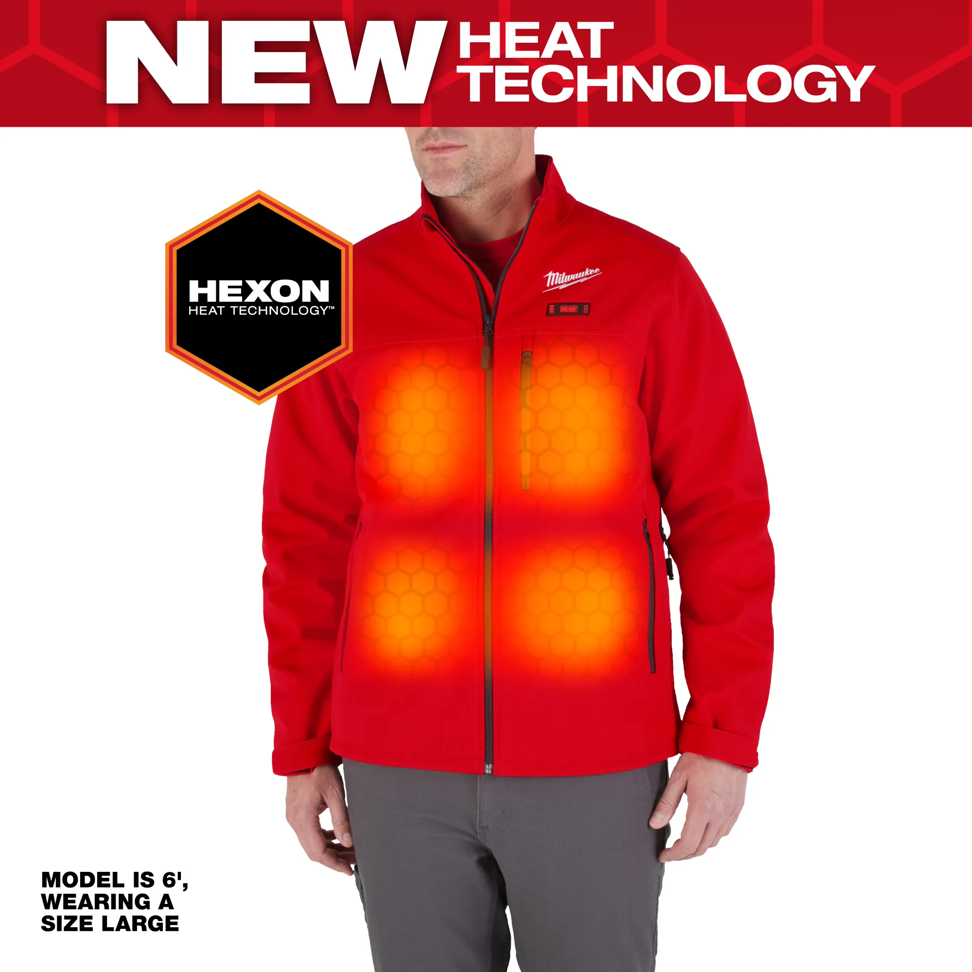 Milwaukee M100R-21XL M12™ Heated TOUGHSHELL™ Jacket Kit (Red XL) Online