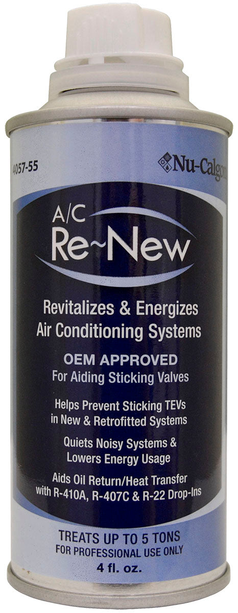 Nu-Calgon 4057-55 A/C Re-New (unpressurized), 4 Fluid Ounce Can Sale