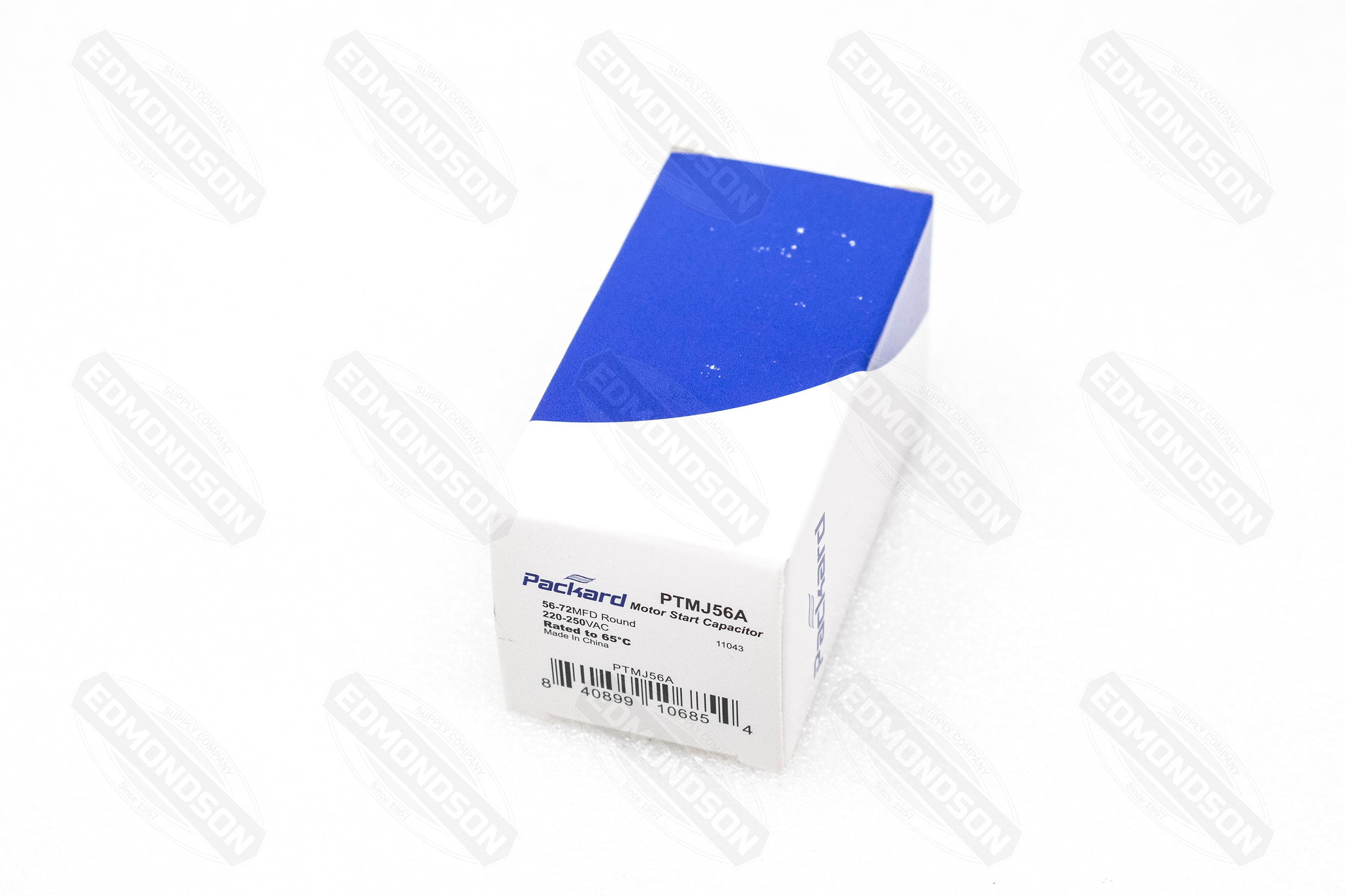 Packard PTMJ56A Motor Start Capacitor 56-72 MFD 220-250 VAC on Sale