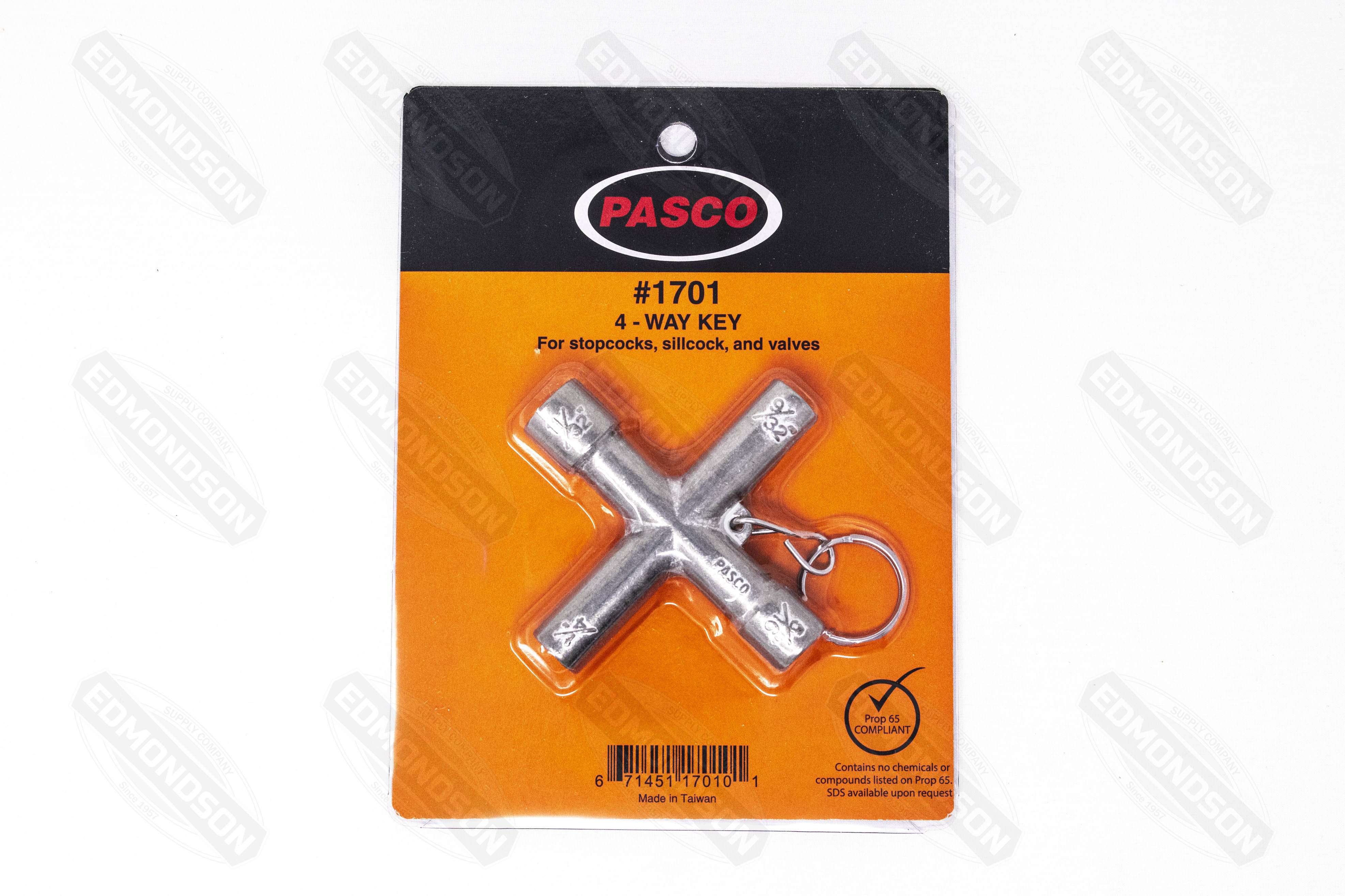 Pasco 1701 4-Way Sillcock Key on Sale