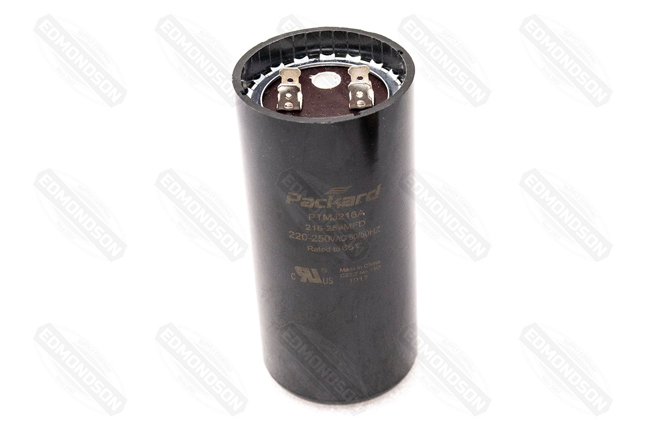 Packard Titan Pro TTMJ216A Motor Start Capacitor 216-259 MFD 220-250 VAC Fashion