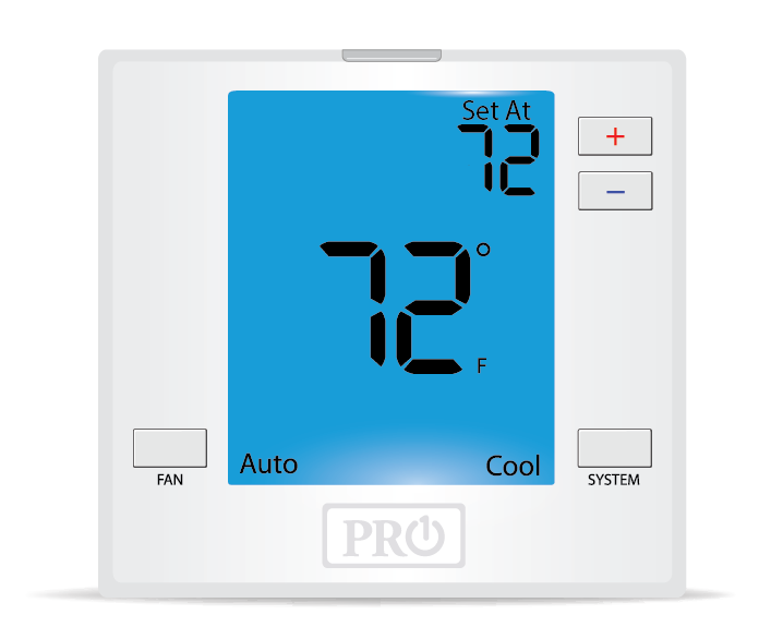 PRO1 IAQ T751 Digital 7-Day or 5/1/1 Programmable Thermostat, 3 Heat – 2 Cool, Universal Online Hot Sale
