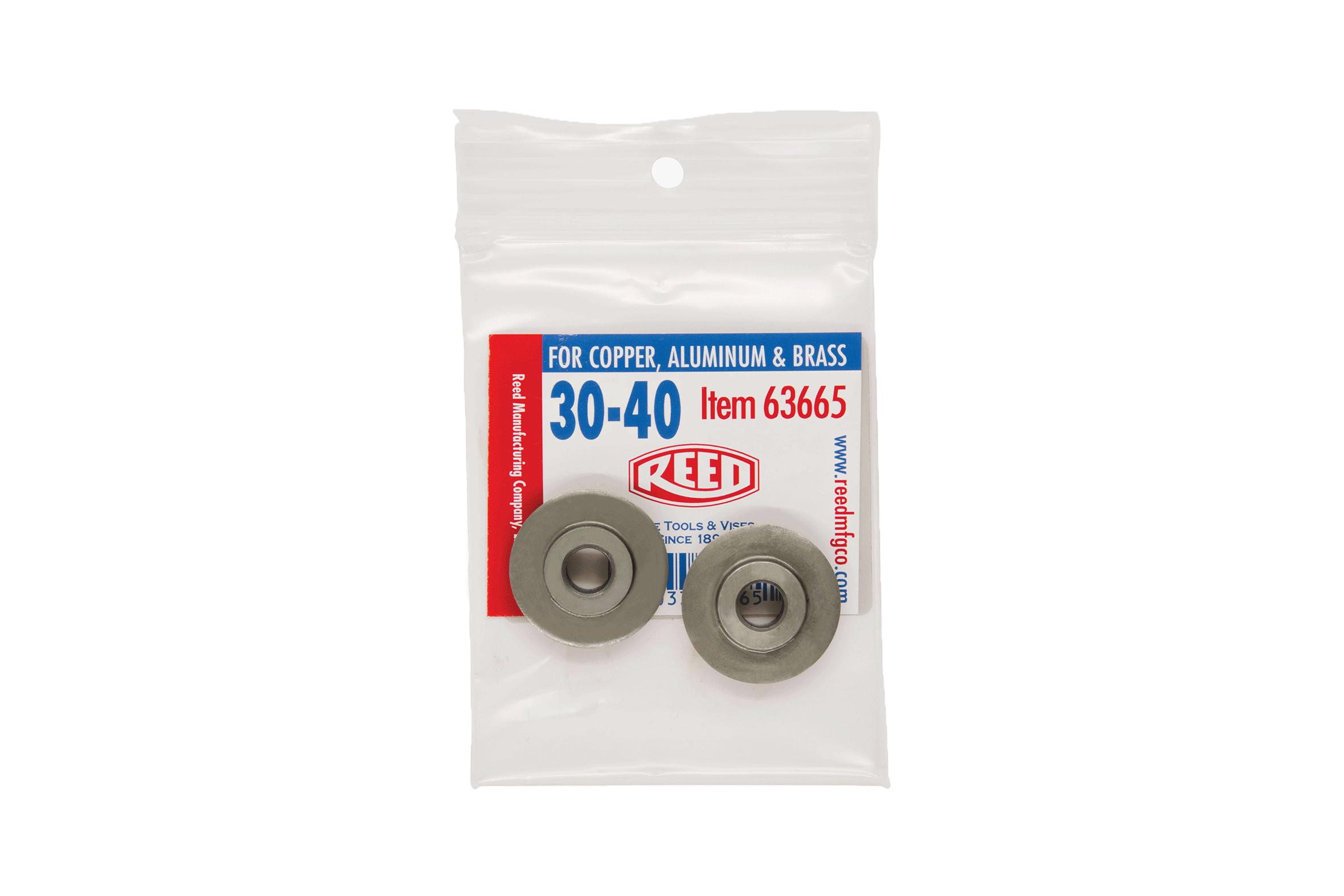 Reed Mfg 2PK-30-40 Tubing Cutter Wheels for Copper, Aluminum, Brass, 2-Pack Discount