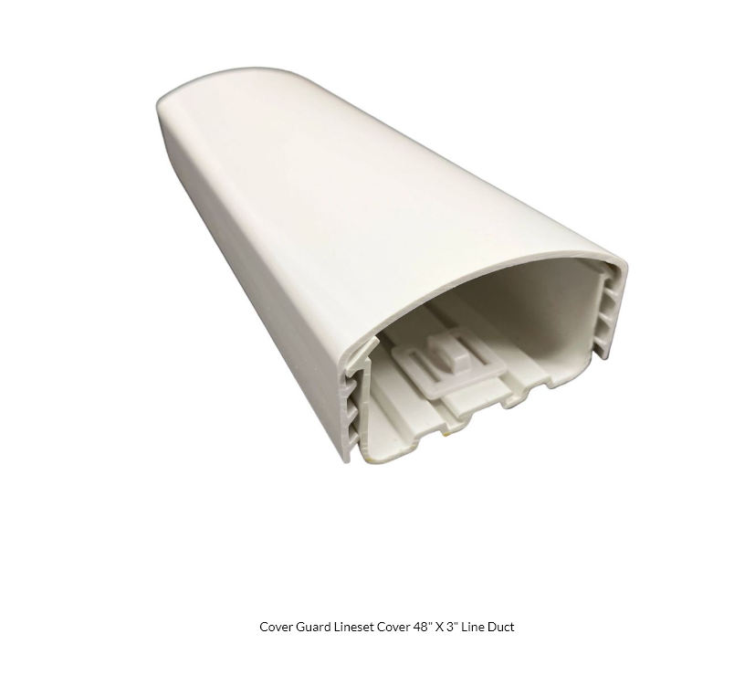 RectorSeal Cover Guard 3CGDUC CG 48″ X 3″ Line Duct (WHITE) Supply