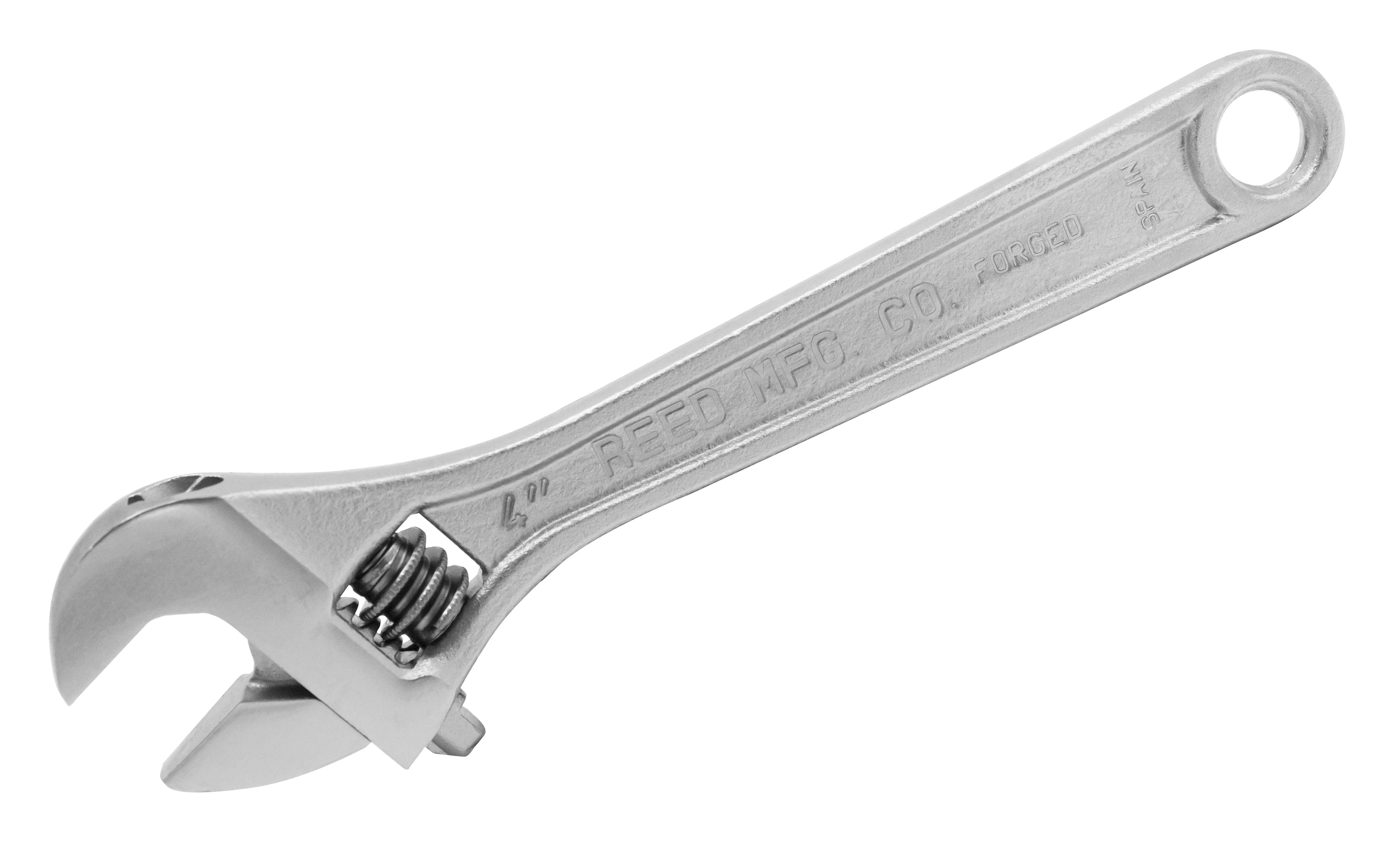 Reed Mfg CW4 4″ Chrome Adjustable Wrench on Sale