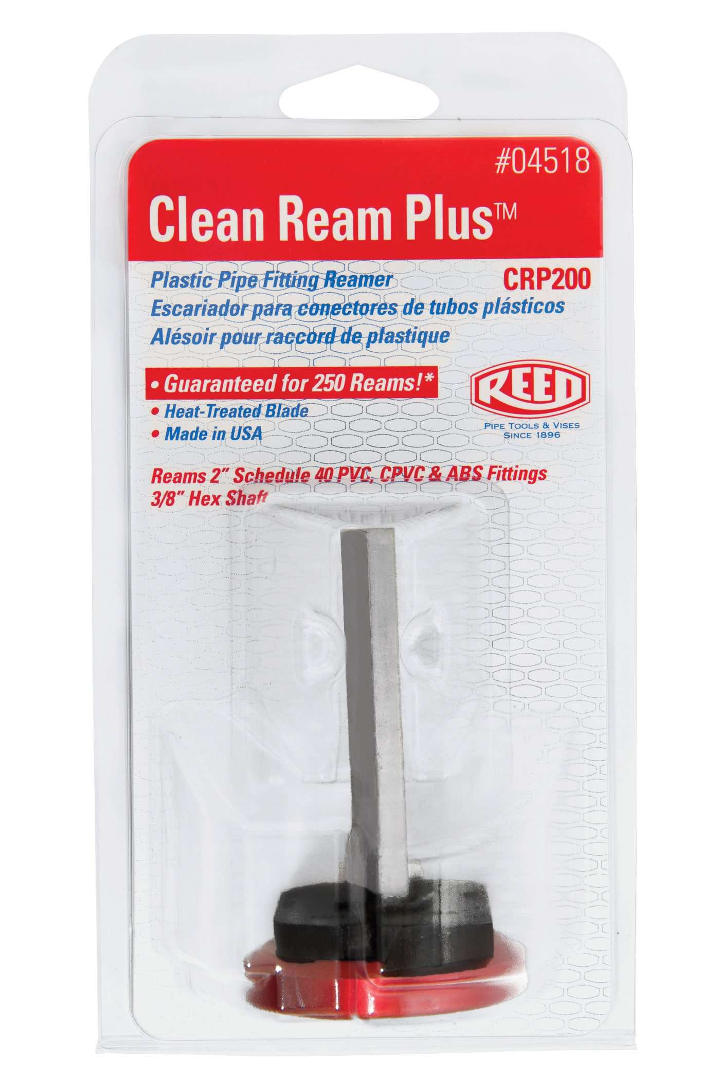 Reed Mfg CRP200 2″ Clean Ream Plus® Plastic Pipe Fitting Reamer Discount