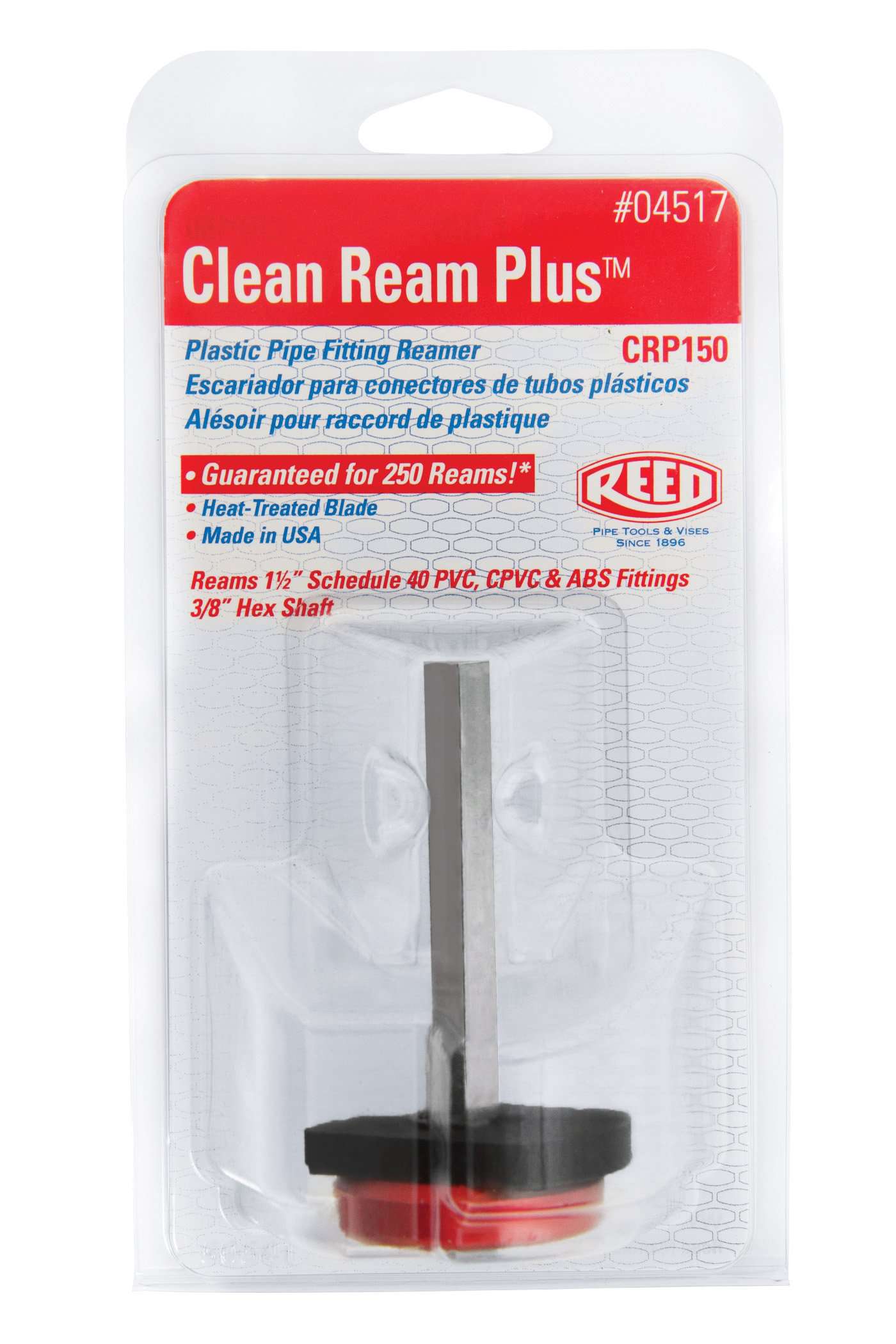 Reed Mfg CRP150 1-1/2″ Clean Ream Plus® Plastic Pipe Fitting Reamer Sale