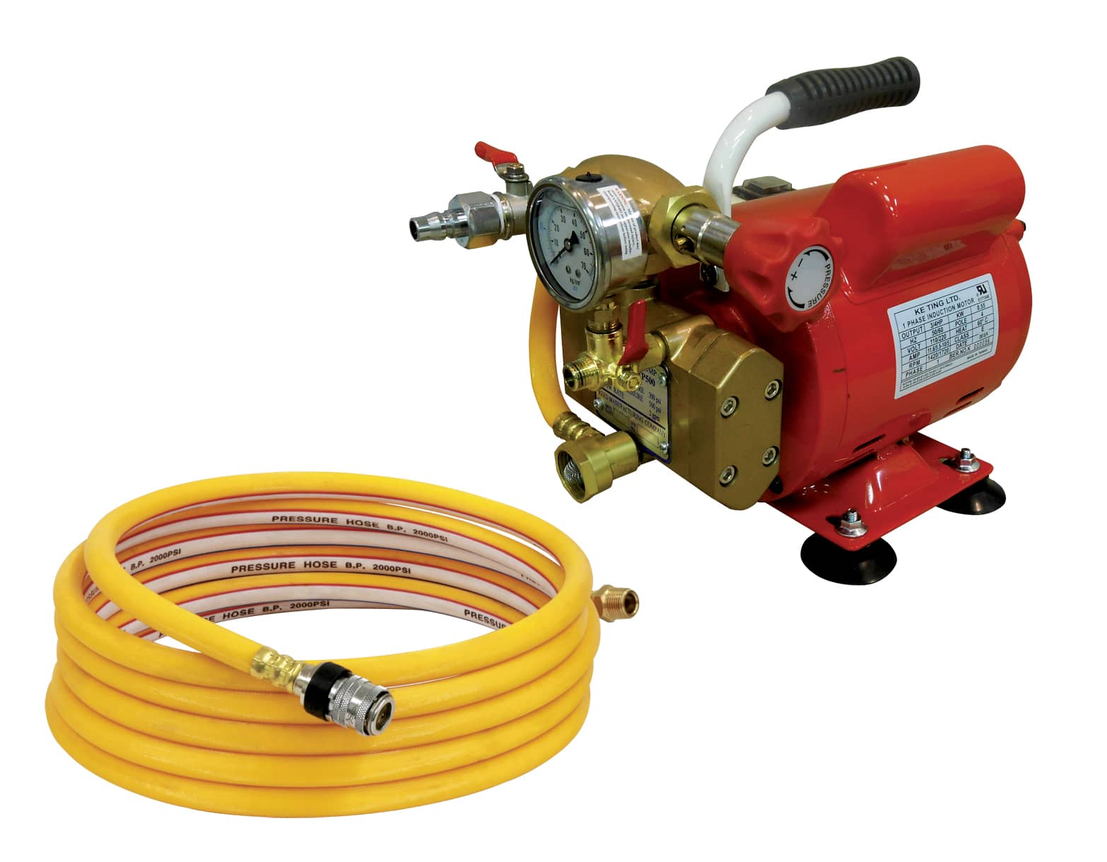 Reed Mfg EHTP500 Electric Hydrostatic Test Pump, 500 psi, 110V Hot on Sale