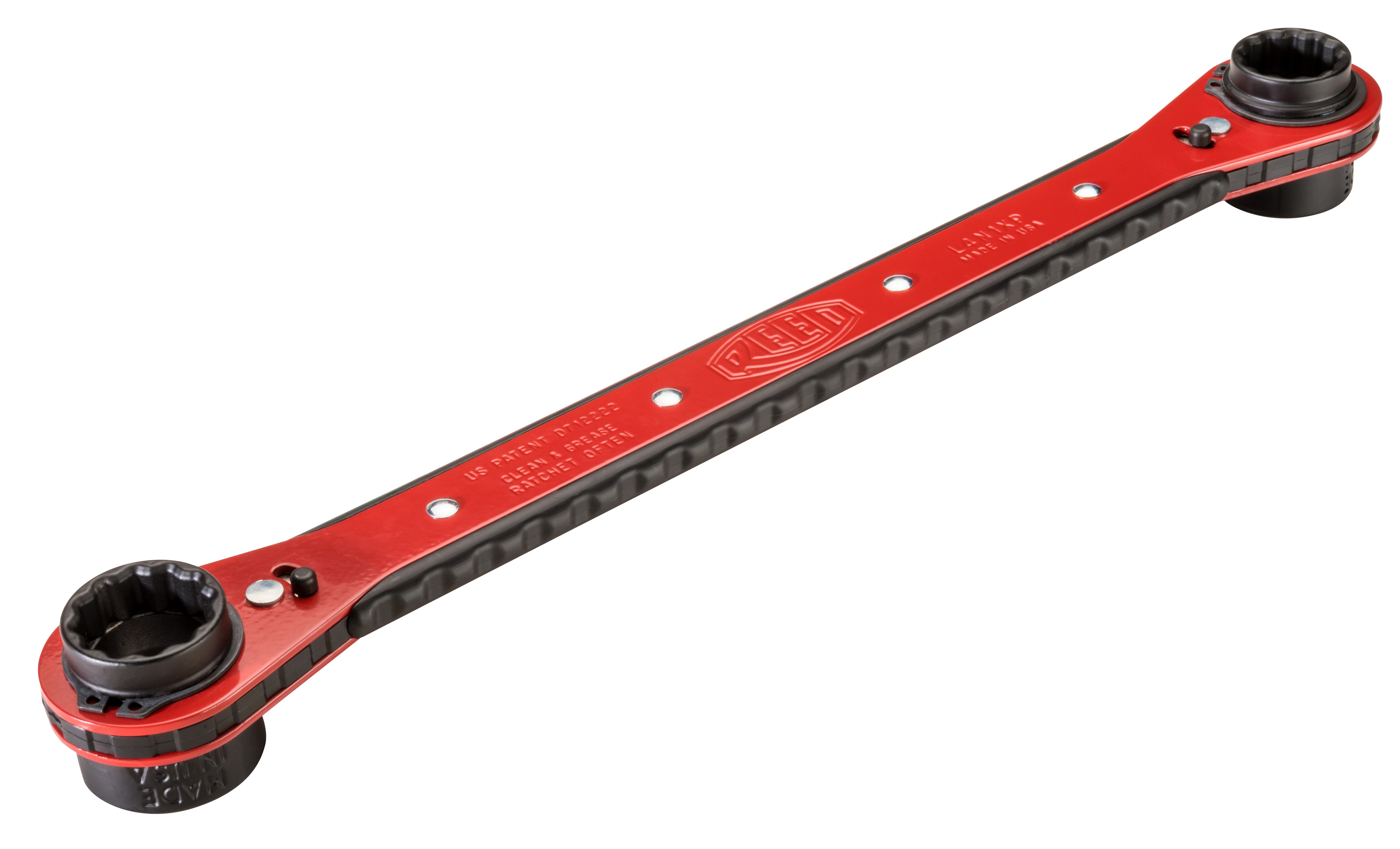Reed Mfg L4N1XP Thru-Bolt™ 4-in-1 Ratchet Wrench Online Sale