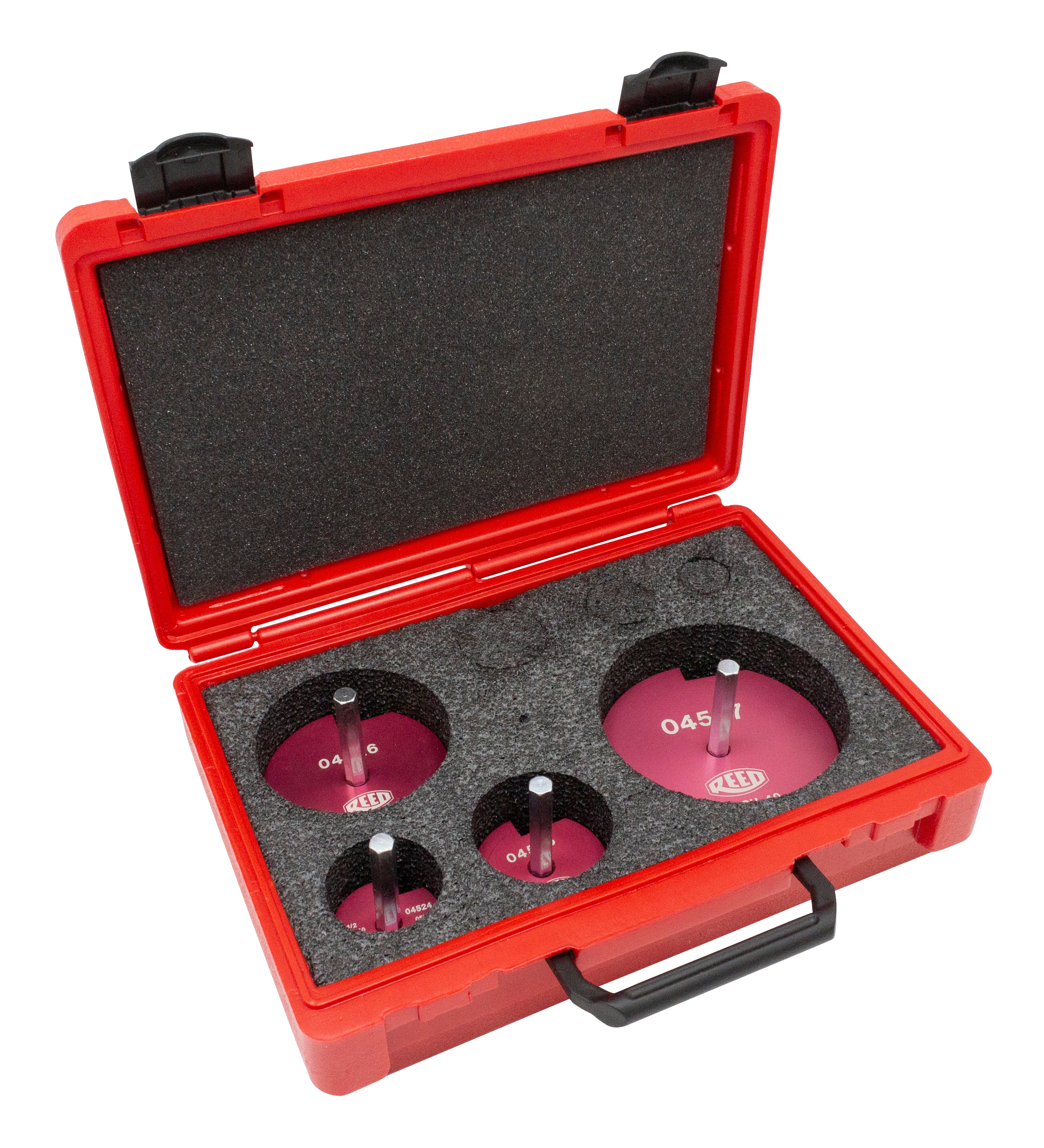 Reed Mfg PPRK4 Clean Ream Extreme® Plastic Pipe Fitting Reamer, 4-Piece Kit w/ Case Hot on Sale