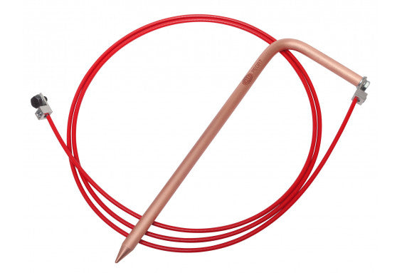Reed Mfg PEGR7  Static Grounding Device with Set Screw Lugs, 7 foot Cable Hot on Sale