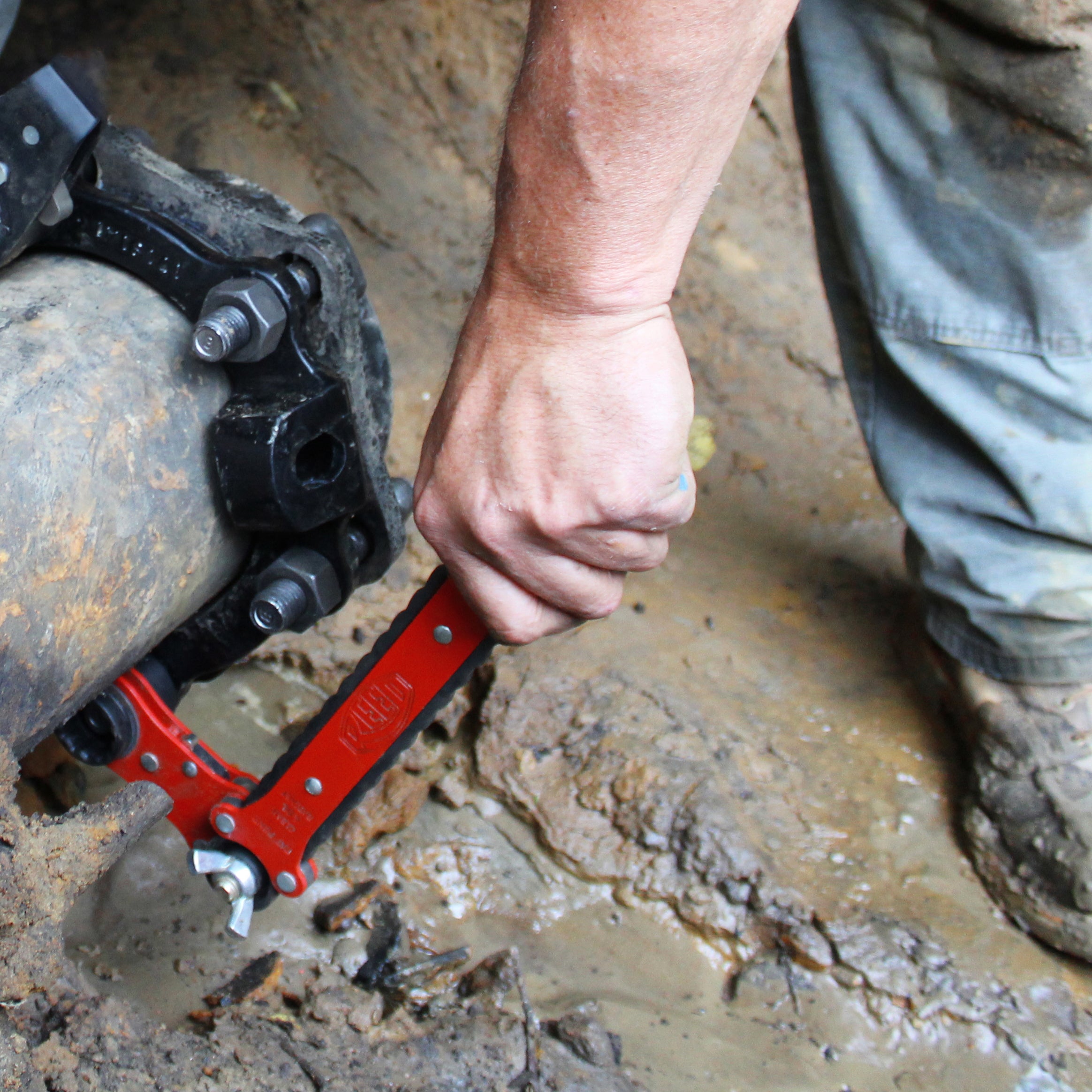 Reed Mfg L2N1ADJ Thru-Bolt™ 2-in-1 Dual Socket Adjustable Ratchet Wrench Online Hot Sale