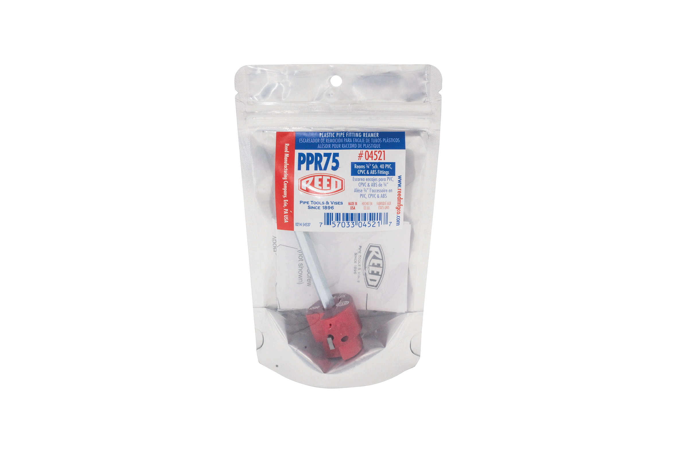 Reed Mfg PPR75 3/4″ Clean Ream Extreme® Plastic Pipe Fitting Reamer Online Hot Sale