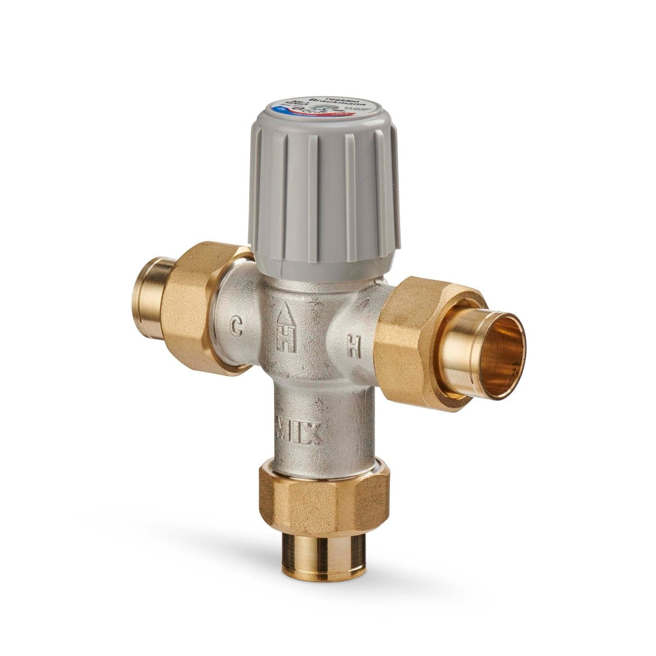 Resideo Braukmann AM101-US-1LF/U Thermostatic Mixing Valve, 3/4″ Sweat Union, Lead Free Discount