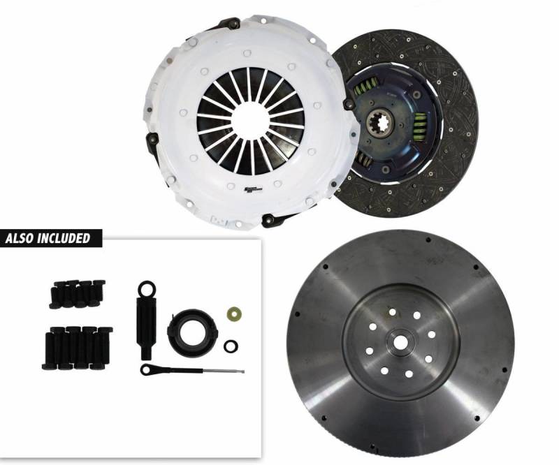 Clutch Masters 94-04 Dodge Ram 2500/3500 5.9L w/NV4500 Trans FXT100 Sprung Organic Clutch Kit w/FW Supply