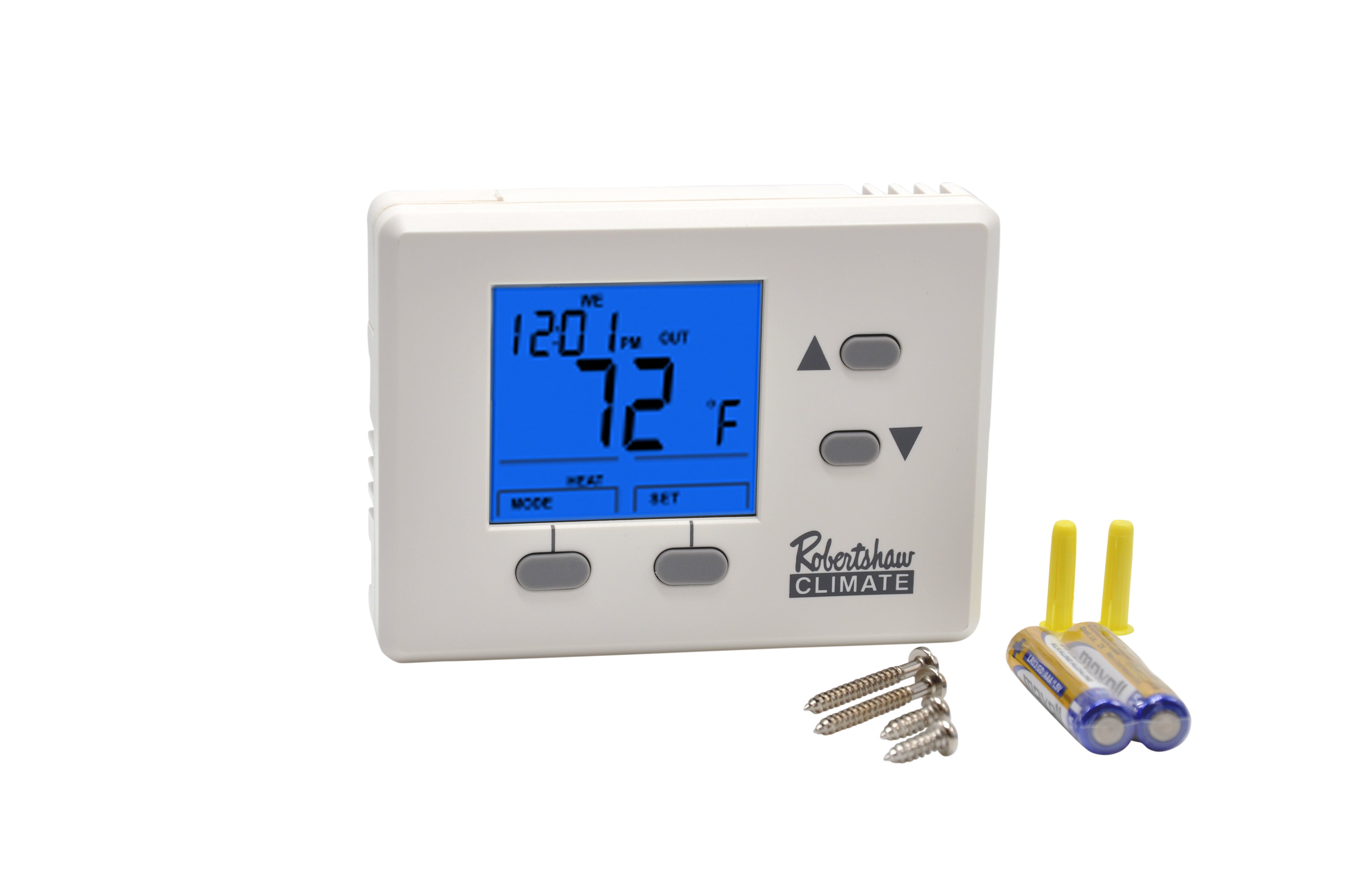 Robertshaw RS1110 5-1-1 Day Digital Programmable Thermostat, 1 Heat/1 Cool on Sale