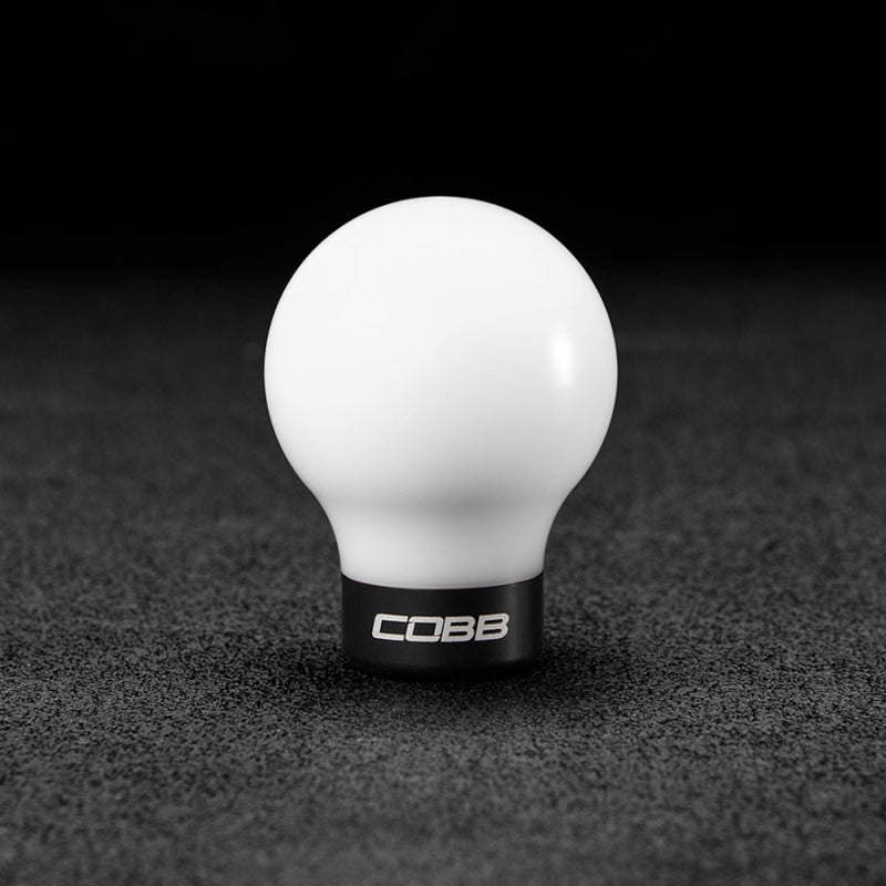Cobb 08-15 EVO X GSR/MR/MRT White with Black Base Shift Knob on Sale