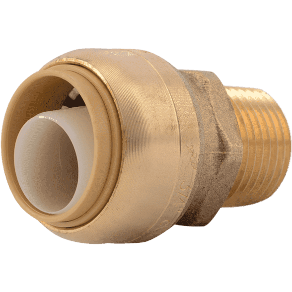 Sharkbite U138LF  3/4″ x 1/2″ MNPT Bullnose Brass Push Male Adapter Online