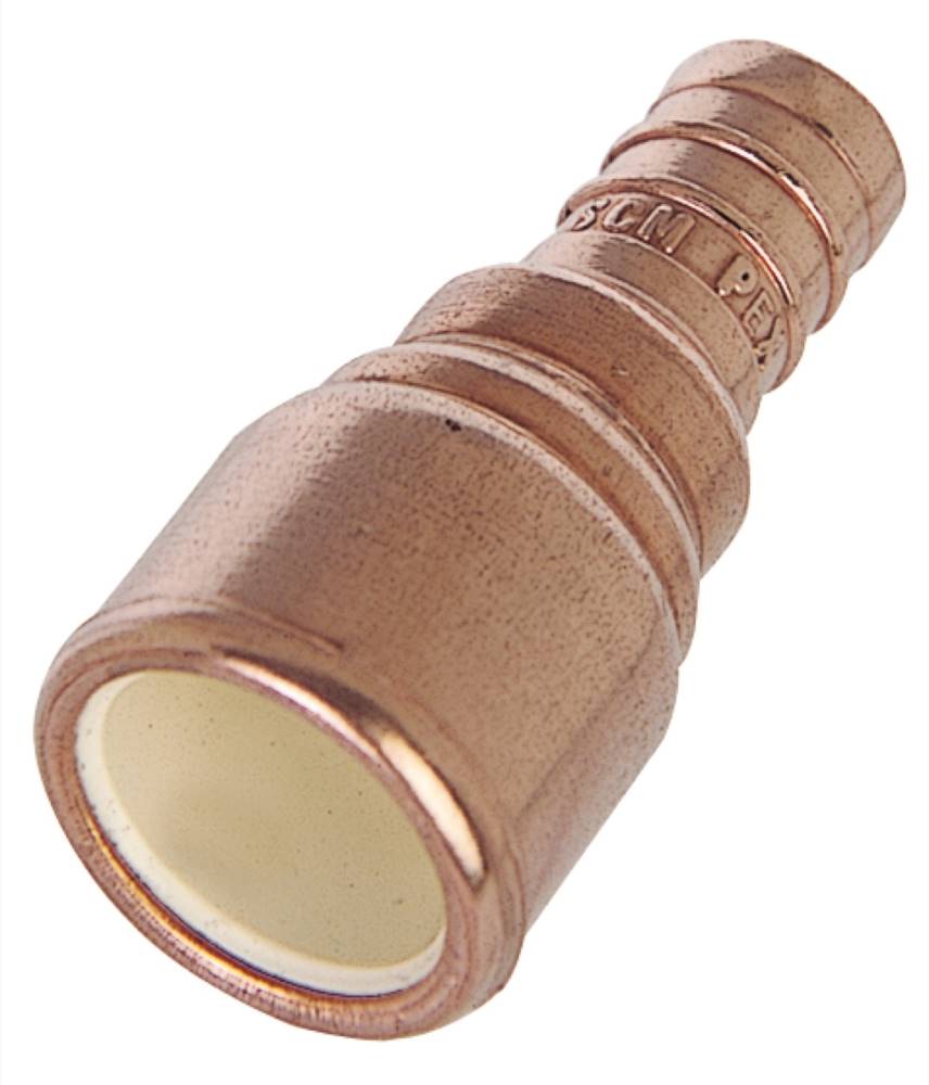 Sioux Chief 645XC2 PowerPEX® MetalHead™ 1/2″ PEX x 1/2″ CPVC Straight Adapter, Lead Free Hot on Sale