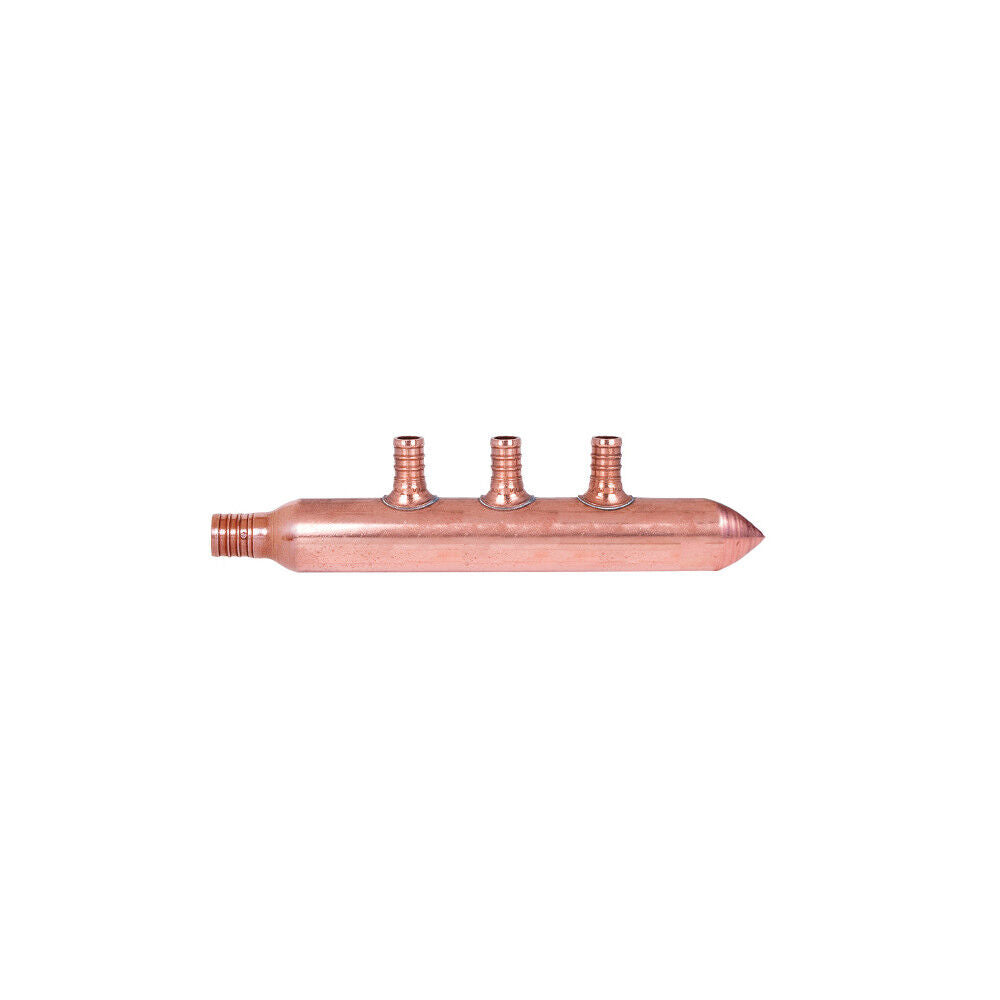 Sioux Chief 672X0390 3/4″ PEX Inlet x (3) 1/2″ PEX Branches Manifold, Spin Closed Trunk Online