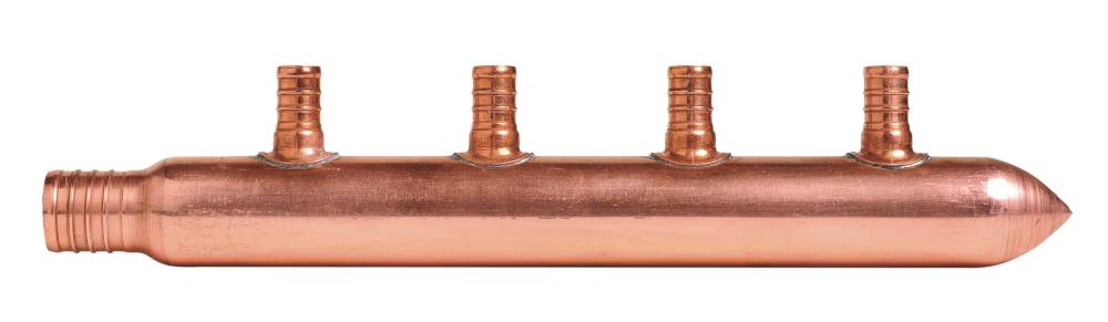 Sioux Chief 672X0490 3/4″ PEX Inlet x (4) 1/2″ PEX Branches Manifold, Spin Closed Trunk on Sale