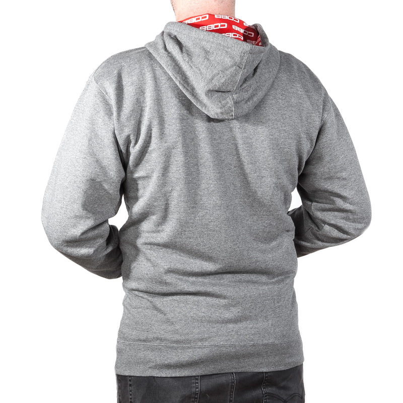 Cobb Grey Zippered Hoodie – Size Small Sale