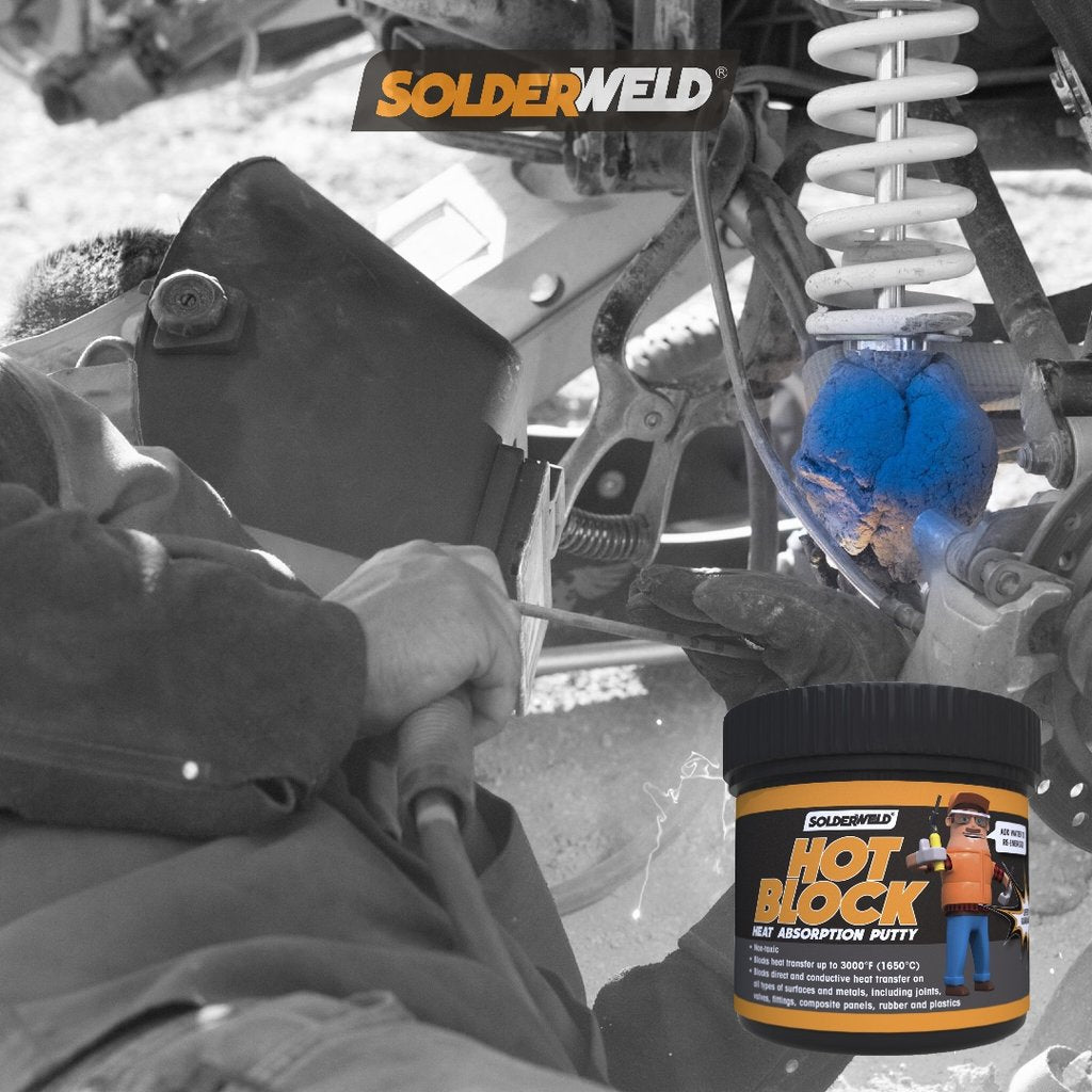 SolderWeld SW-HB1 Hot Block – Reusable Heat Absorption Putty, 1 lb Tub Online Sale