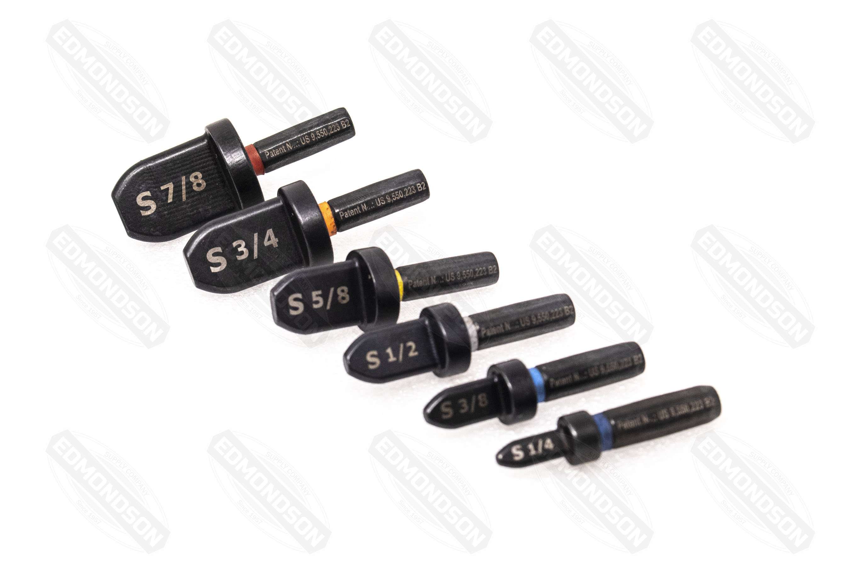 SPIN Tools S6000 Swaging Drill Bit Set, 1/4″, 3/8″, 1/2″, 5/8″, 3/4″ & 7/8″ Online Hot Sale