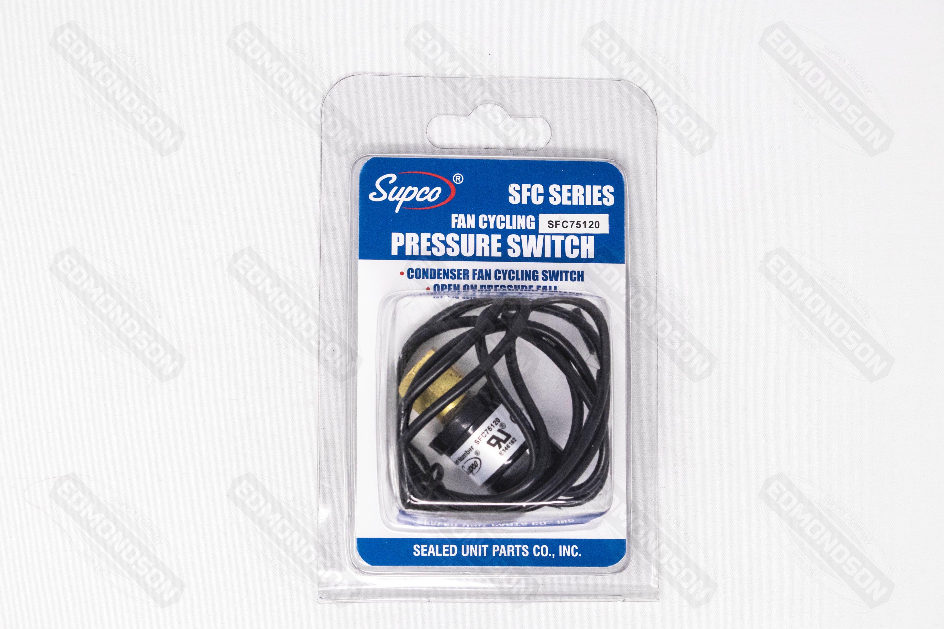 Supco SFC75120 Fan Cycling Pressure Switch, 75-120 PSI on Sale