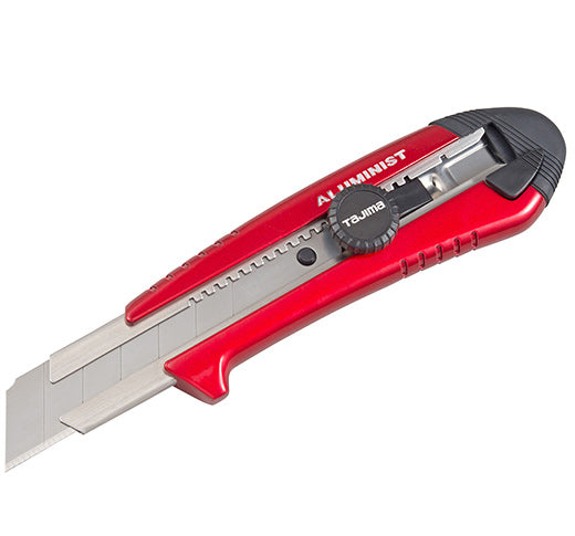 Tajima AC-701R Rock Hard Aluminist® 1″ Blade Cutter Knife, Red Sale