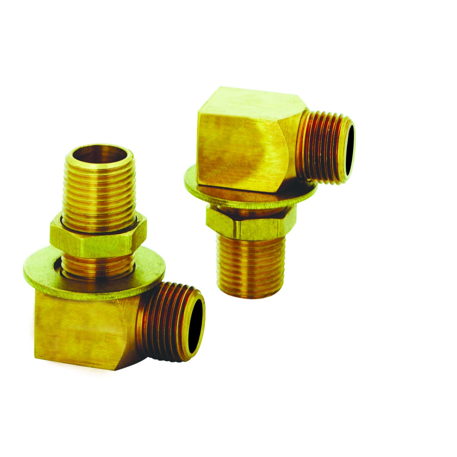 T&S Brass B-0230-K Installation Kit, 1/2″ NPT Nipple, Lock Nut & Washer, Short Elbow (1/2″ NPT Female x Male) (Two Sets Included per Kit) Hot on Sale