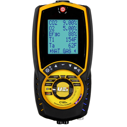 UEi C165+ Residential/Commercial Combustion Analyzer w/High ppm CO reading Online Sale