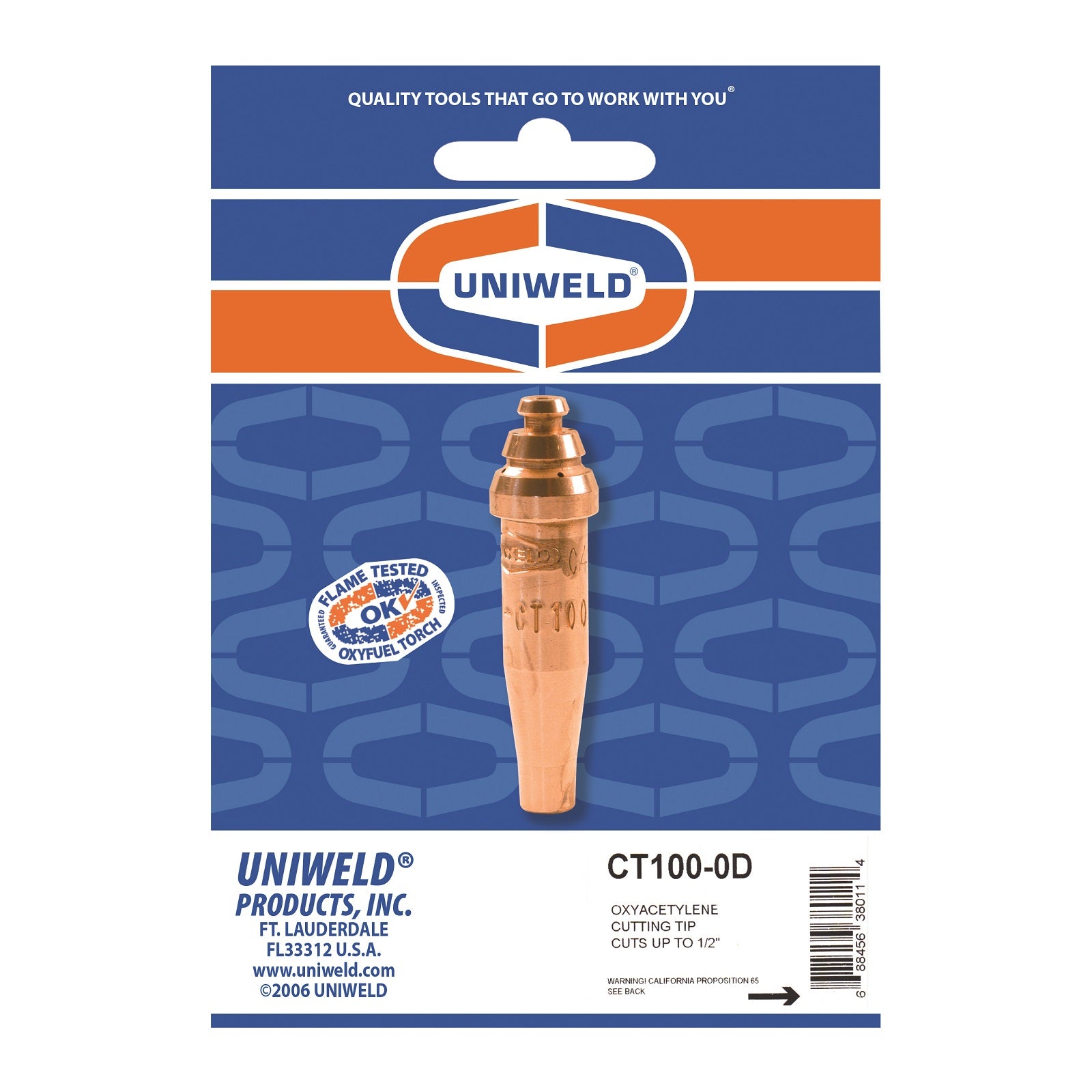 Uniweld CT100-0D Acetylene Cutting Tip Discount