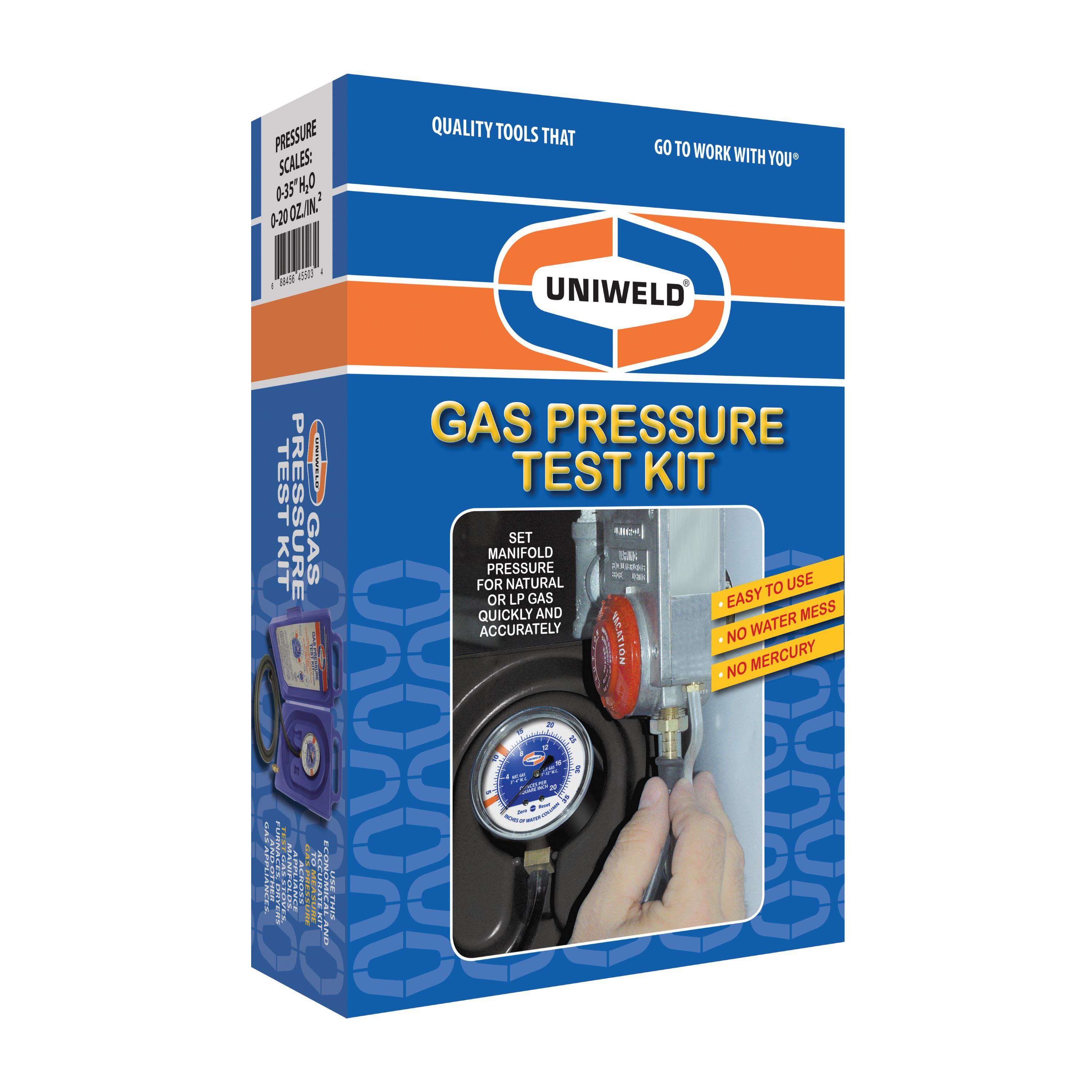 Uniweld 45503 Gas Pressure Test Kit Sale