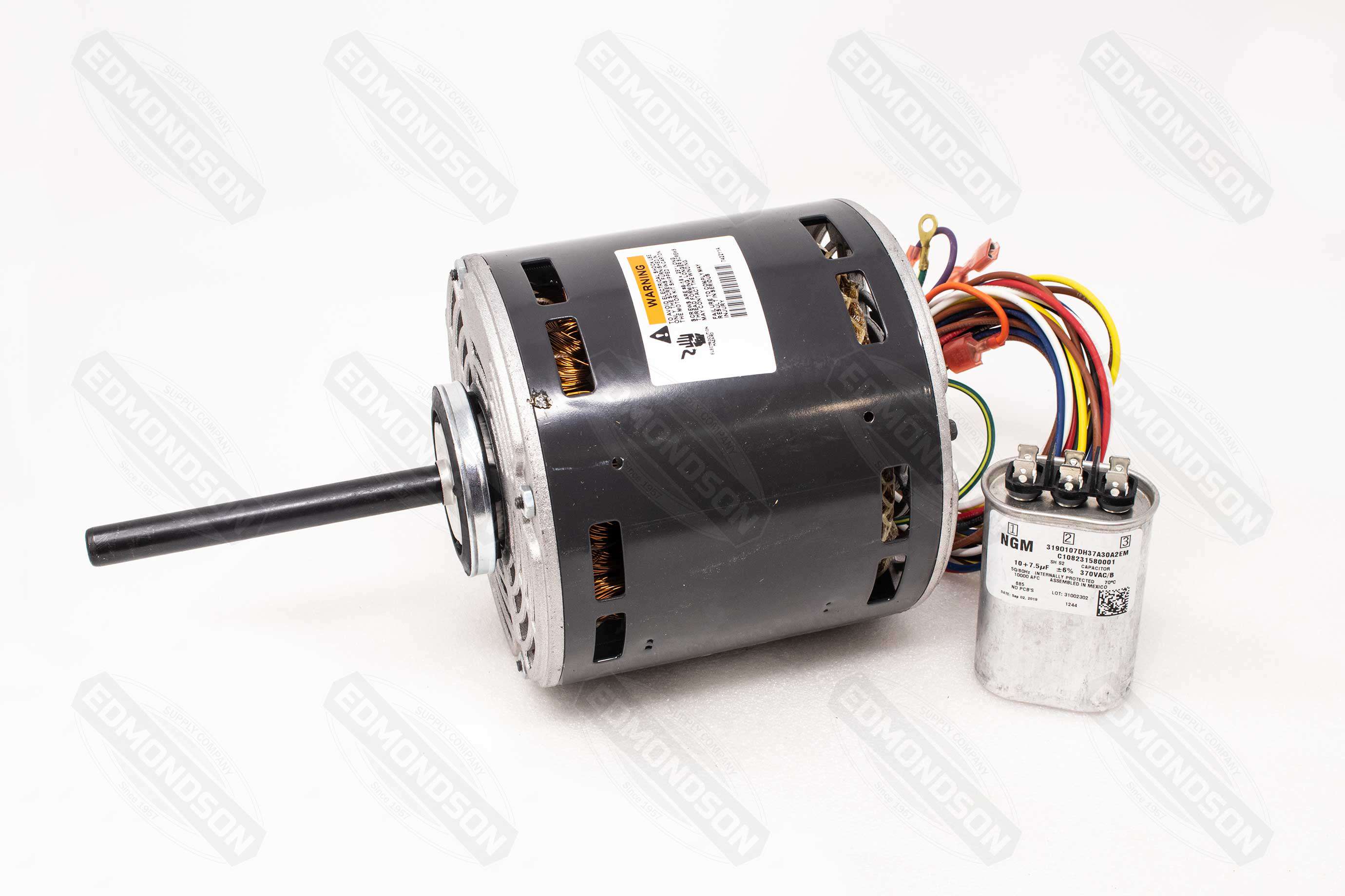 US Motors 5432 RESCUE® EZ-Wire 5.6″ Direct Drive Fan & Blower Motor, 115V, 1/2-1/6 HP, 1075 RPM Online Hot Sale