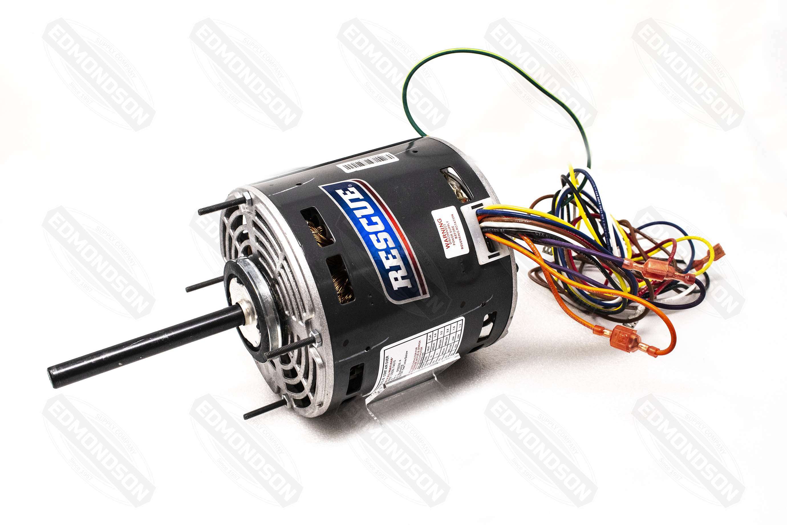 US Motors 5461 Rescue 5.6″ Direct Drive Blower Motor, 208-230V, 1/2-1/6 HP, 1075 RPM Online Hot Sale
