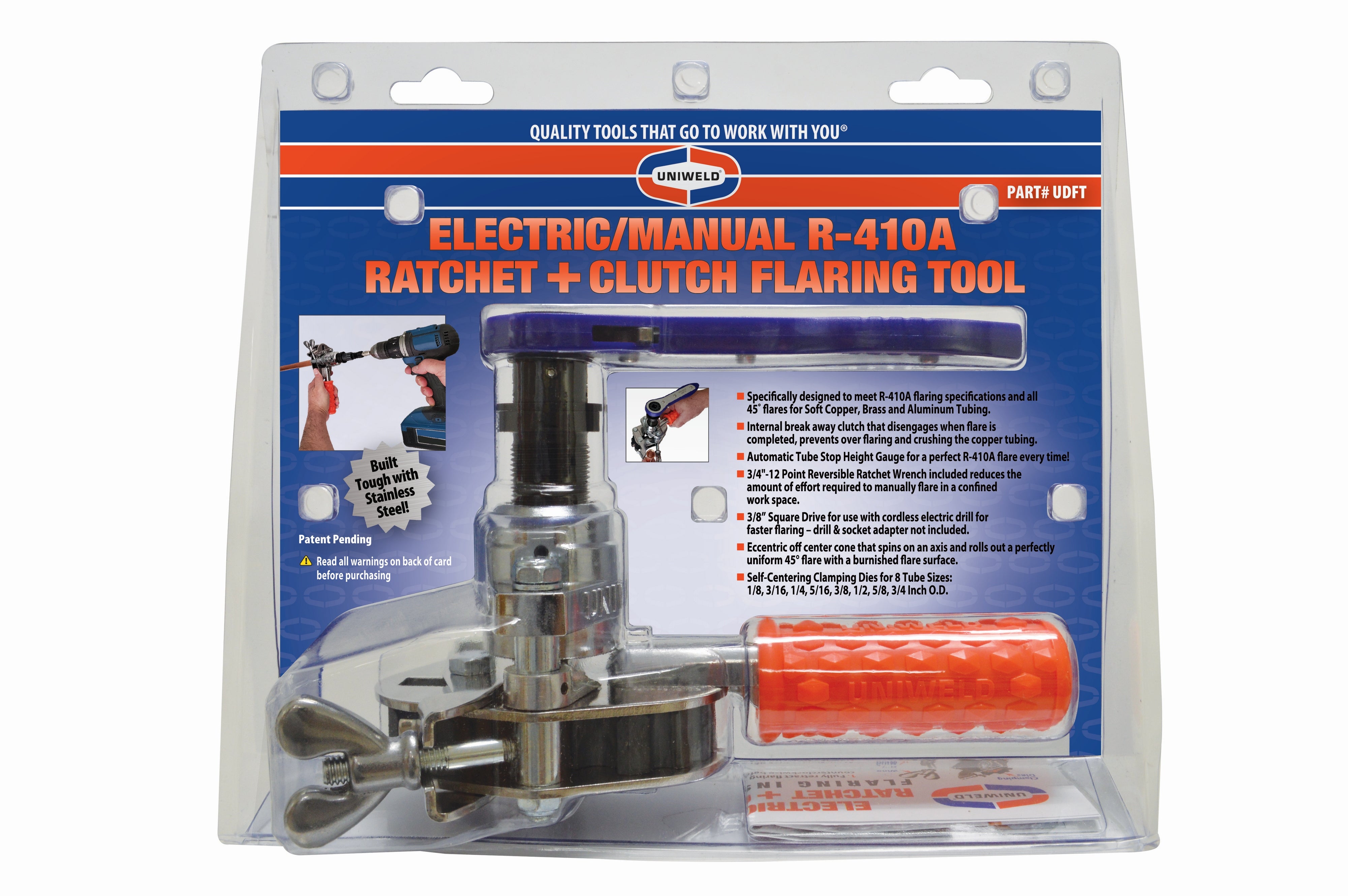 Uniweld UDFT Deluxe Flaring Tool Online Sale