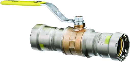 Viega 30610 1″ x 1″ MegaPressG Bronze/Carbon Steel Gas Ball Valve Hot on Sale
